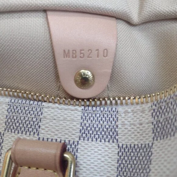 DISCONTINUED Like-NEW  Louis Vuitton DA Speedy 30💙🤍 - Picture 4 of 16